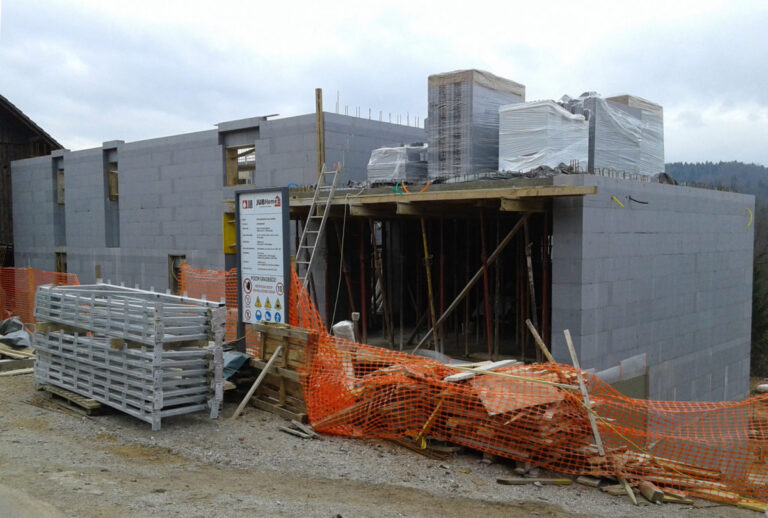 Gradnja pasivne hiše - okolica Grosuplja (2)