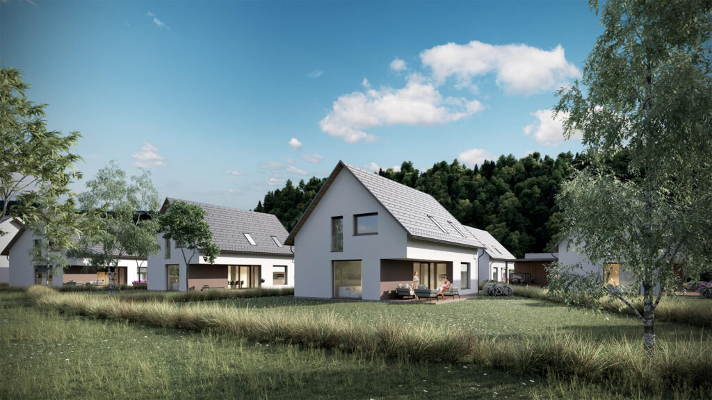 Slider - nasleje pasivnih hiš