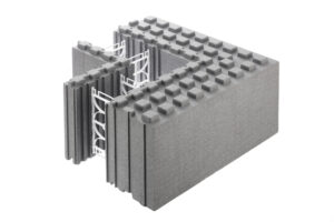 Fotografija elementa WALL-CORNER-OUT-465-LZ-690, ki se uporablja kot vogalnik objekta