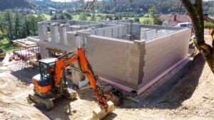 JUBHome hiša na kluč - gradnja