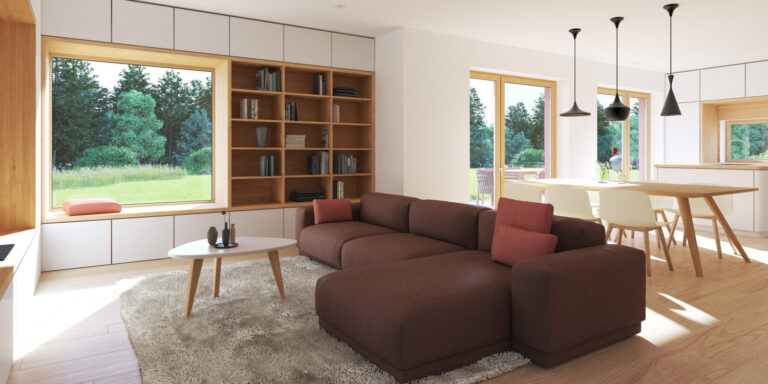 Notranjost JUBHome hiše Classic/Modern 132