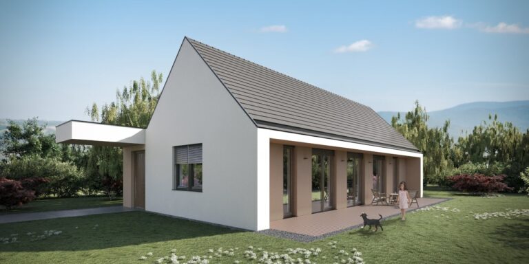 Render tipske hiše JUBHome Minimis 87