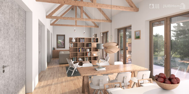 Notranjost JUBHome tipske hiše Minimis 87