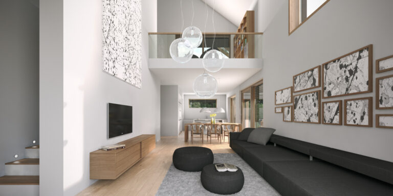 Notranjost hiše Modern 143