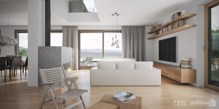 Notranjost tipske hiše ARH+ 212