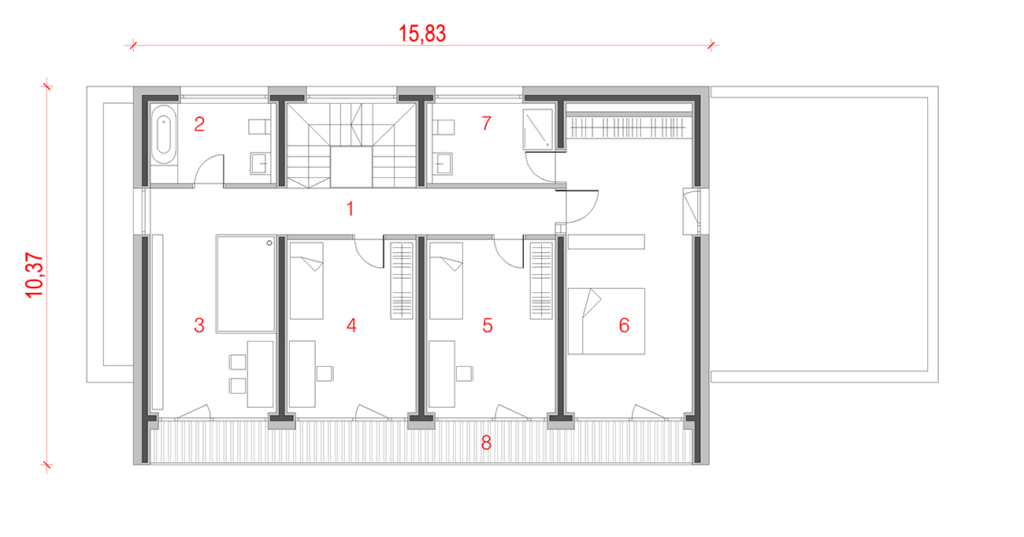 ARH+212  - nadstropje