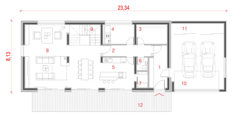 ARH+212 - pritličje