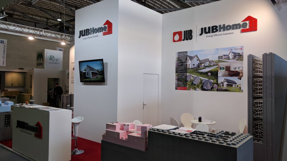 Razstavni prostor na sejmu Dom