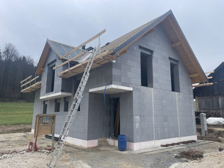 Gradnja z opažnimi zidaki ICF